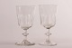 Slebet Berlinois
Chr. D. 8. Glas
Redwine glasses
H ca 15 cm